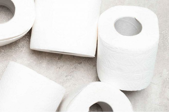 Abbildung von mehreren Toilettenpapierrollen